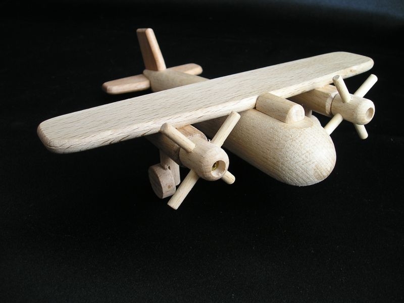 Holzflugzeug für Kinder – Holzspielzeug – Flugzeuge
