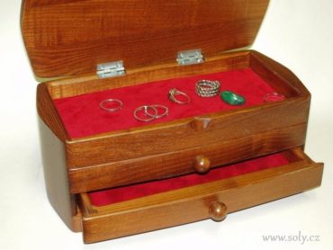 Luxus-Schmuckschatullen aus Holz, Schmuckschatulle