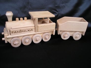 Dampflokomotive Holzspielzeug für Jungen