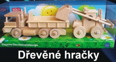 Holzlastwagen und Bulldozer Holzgeschenke und Spielzeug