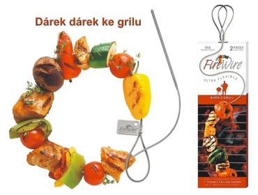 Extra lange Edelstahl-Grillspießnadel für kleinen und großen Grill 2 Stück extra lang