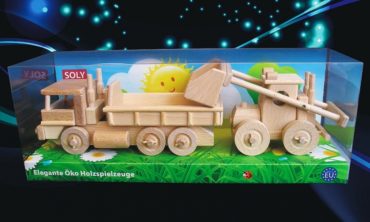 Landwirtschaftlicher Lader und LKW Holzspielzeug