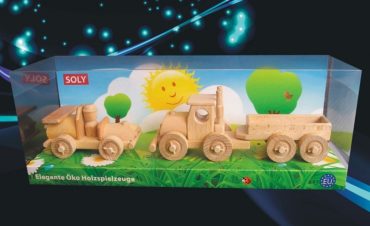 Holzspielzeugauto + LKW für Kinder Holzspielzeug Geschenke für Fahrer