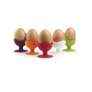 Ständer, gekochter Eierbecher mit Saugnapf,