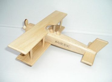 Holzflugzeuge Doppeldecker