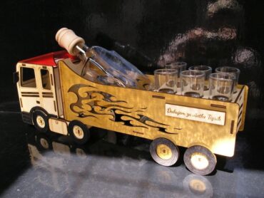 Truck Geschenkflasche