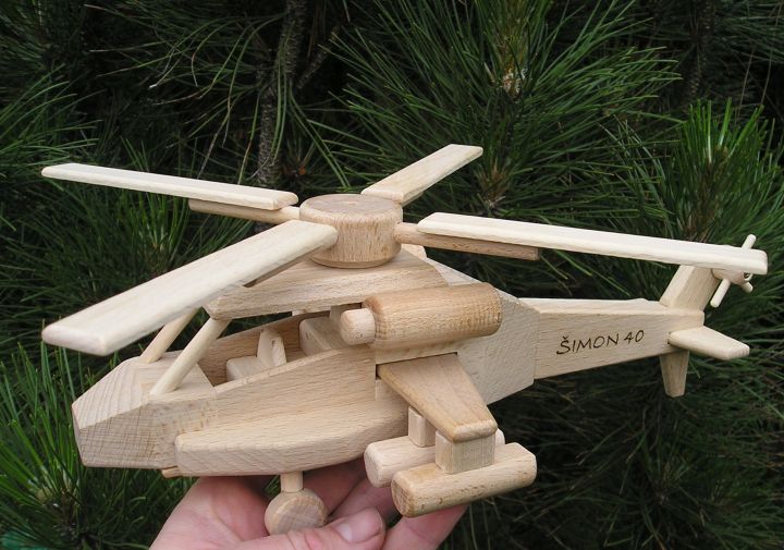 Hubschrauber Hubschrauber Spielzeug Holzgeschenke und Spielzeug
