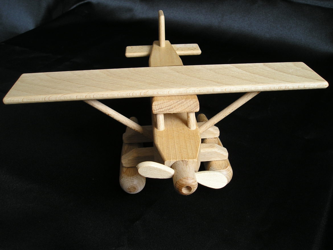 Wasserflugzeug – Holz-flugzeug Holzspielzeug Geschenke für Piloten