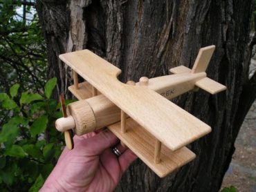 Holzflugzeuge Doppeldecker