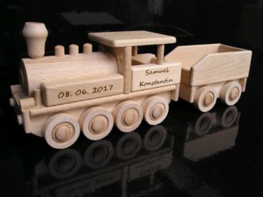 Dampflokomotive Holzspielzeug für Jungen