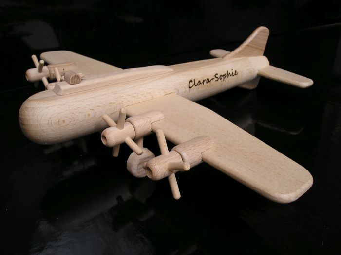 Großes Flugzeug Spielzeug, B17 Propeller Bomber Geschenk für Jungen