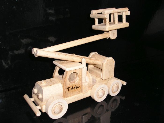 LKW-montierte Plattformen Holzspielzeug Geschenke für Fahrer