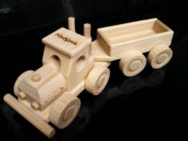 Geschenk für LKW-Fahrer, Holzauto