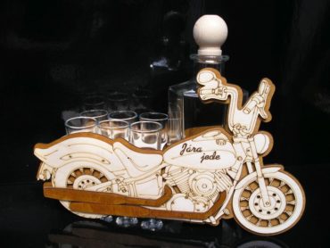 Motorrad Chooper Geschenk für Biker