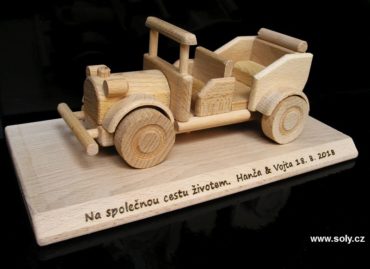 Spielzeugauto, Veteranenauto, Veteranenauto Holzspielzeug Geschenk für Fahrer