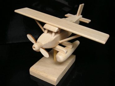 Flugzeug Holz Geburtstagsgeschenk für Piloten