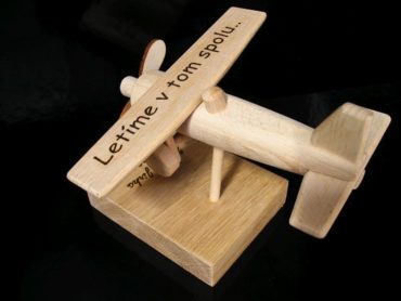 Flugzeug Holz Geburtstagsgeschenk für Piloten