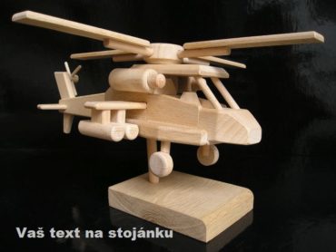 Militärhubschrauber, Holzgeschenk Holzgeschenke und Spielzeug