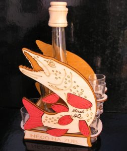 Geschenkflasch Fischer Fisch