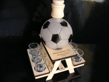 Fußballspieler Geschenkflasche Flaschen