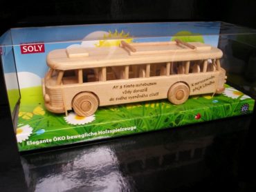 Holzgeschenke, Bus für Busfahrer und Angestellte von Transportunternehmen.