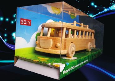Holzgeschenke, Bus für Busfahrer und Angestellte von Transportunternehmen.