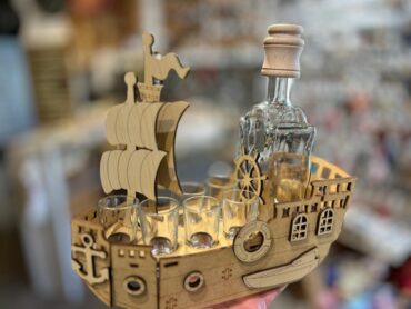 Boot Segelboot Flasche Geburtstags Geschenke