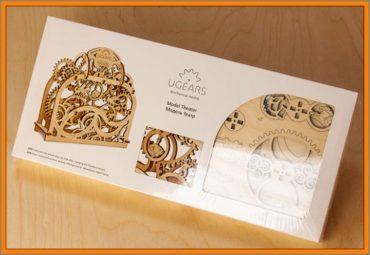Theatermechanisches Puzzle, 3D-Bausatz, Holzspielzeug
