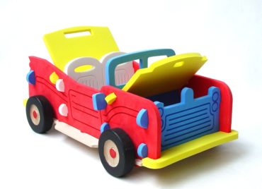 Riesiges Babyauto Cabrio - Spielzeugset
