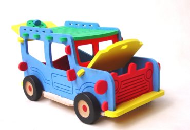 Riesiger Jeep Offroad-Bausatz, großes Schaumstoffspielzeug