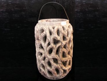 Lucerna lampa kamenina, záhradné dekorácie