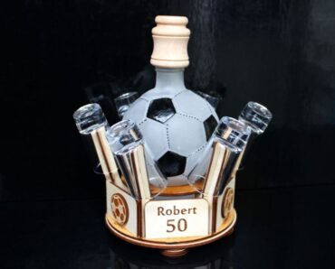 Fußball Flaschen Geburgstag