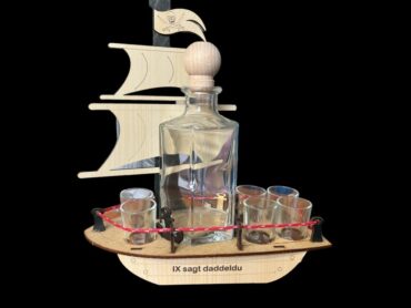Schiff-Flasche-Geburtstagsgeschenk