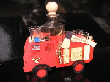 Geschenke Flaschen für Feuerwehrmann
