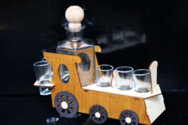 Geburtstagsflaschen für Eisenbahner
